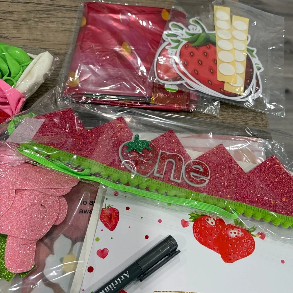 Sweet One Birthday Party Supplies Set